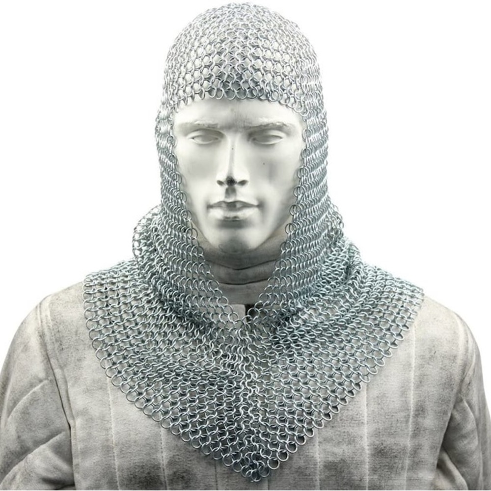 Battle Ready Chain Mail Coif Armor